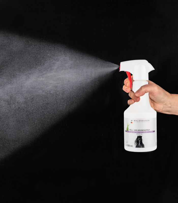 Spray pelage et crinière à l'aloe vera Waldhausen 500 ml