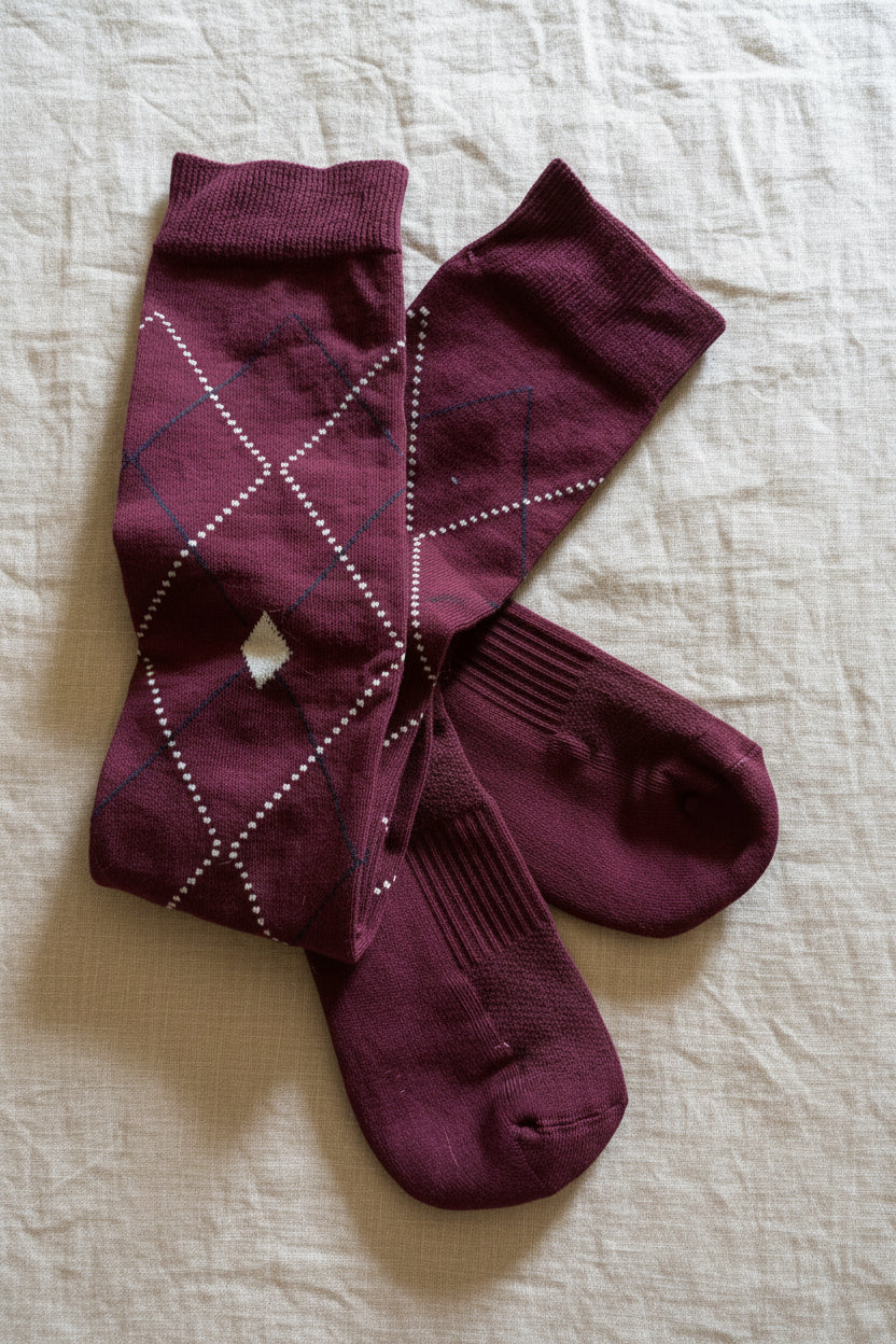 Chaussettes d'équitation Argyle E·L·T