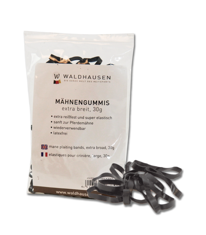 Élastiques pour crinière extra larges Waldhausen