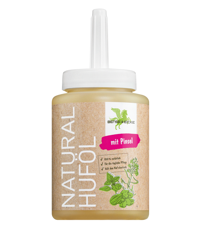 Huile naturelle pour sabot avec pinceau Bense & Eicke 450 ml
