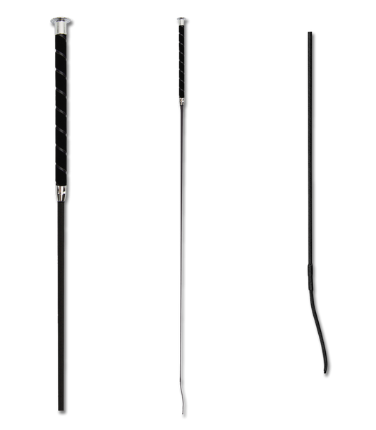 Cravache de dressage velours Waldhausen 120 cm